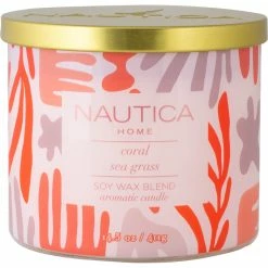 Best Pirce ✨ Nautica Coral Sea Grass 3 Wick Jar Candle ????