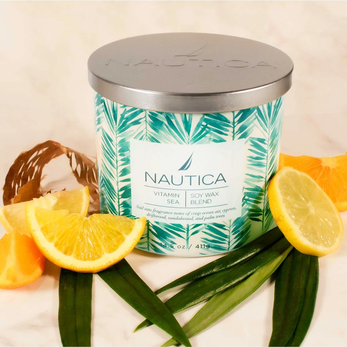 Best Pirce ✨ Nautica Vitamin Sea 14.5 Oz. 3-Wick Jar Candle ❤️ 4 Best Pirce ✨ Nautica Vitamin Sea 14.5 Oz. 3-Wick Jar Candle ❤️ - Image 4