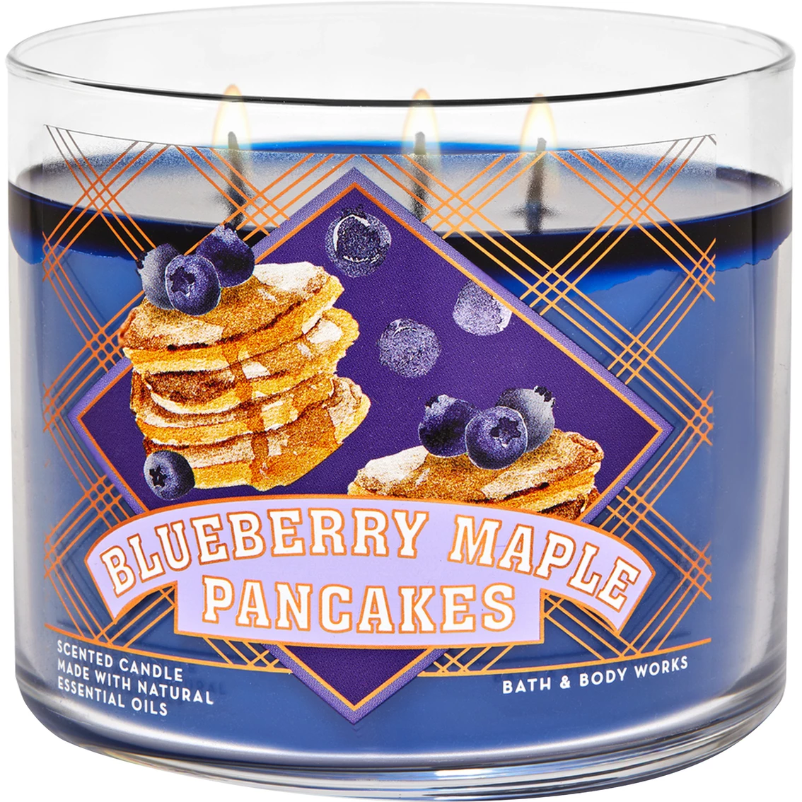 Promo ???? Bath & Body Works Pumpkin Pop Blueberry Maple Pancakes 3-Wick Candle ???? 1 Promo ???? Bath & Body Works Pumpkin Pop Blueberry Maple Pancakes 3-Wick Candle ????
