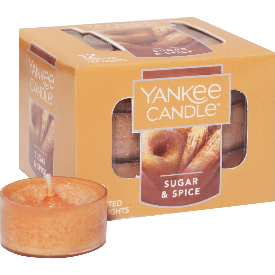 Buy ✔️ Yankee Candle Sugar & Spice Tea Light Candle ???? 1 Buy ✔️ Yankee Candle Sugar & Spice Tea Light Candle ????
