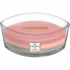 Alternative view of Cheapest ???? WoodWick Ellipse Shoreline Trilogy Candle ????