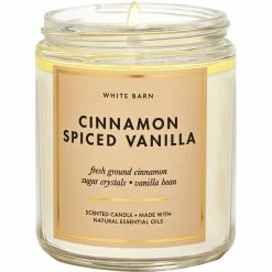 Brand new ???? Bath & Body Works Cinnamon Spiced Vanilla Single Wick Candle ????