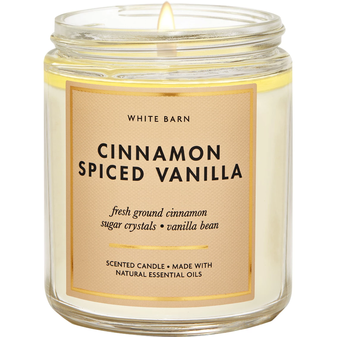 Brand new ???? Bath & Body Works Cinnamon Spiced Vanilla Single Wick Candle ???? 1 Brand new ???? Bath & Body Works Cinnamon Spiced Vanilla Single Wick Candle ????
