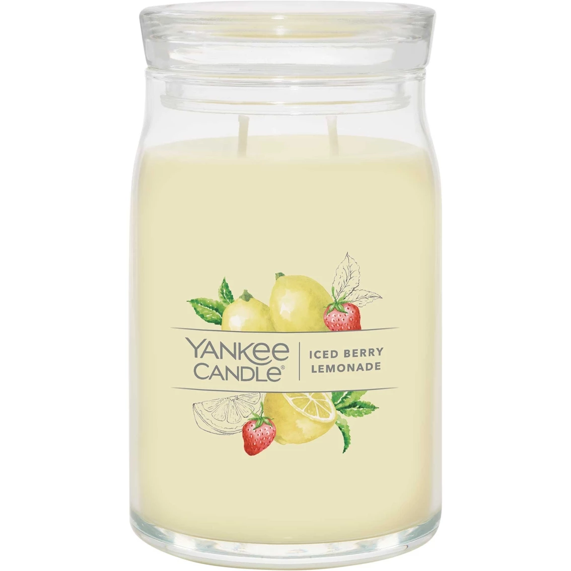 Hot Sale ???? Yankee Candle Iced Berry Lemonade Signature Large Jar Candle ???? 1 Hot Sale ???? Yankee Candle Iced Berry Lemonade Signature Large Jar Candle ????