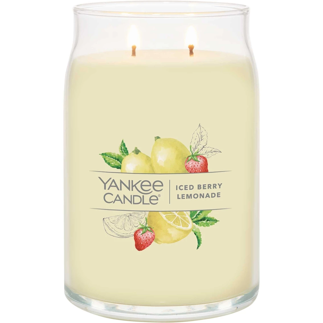 Hot Sale ???? Yankee Candle Iced Berry Lemonade Signature Large Jar Candle ???? 2 Hot Sale ???? Yankee Candle Iced Berry Lemonade Signature Large Jar Candle ???? - Image 2