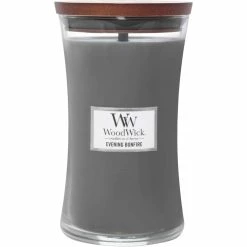 Outlet ✨ WoodWick Wood Wick Evening Bonfire Large Hourglass Candle ????