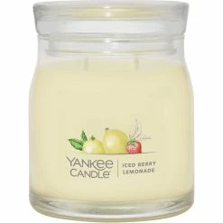 Brand new ⌛ Yankee Candle Iced Berry Lemonade Signature Medium Jar Candle ????