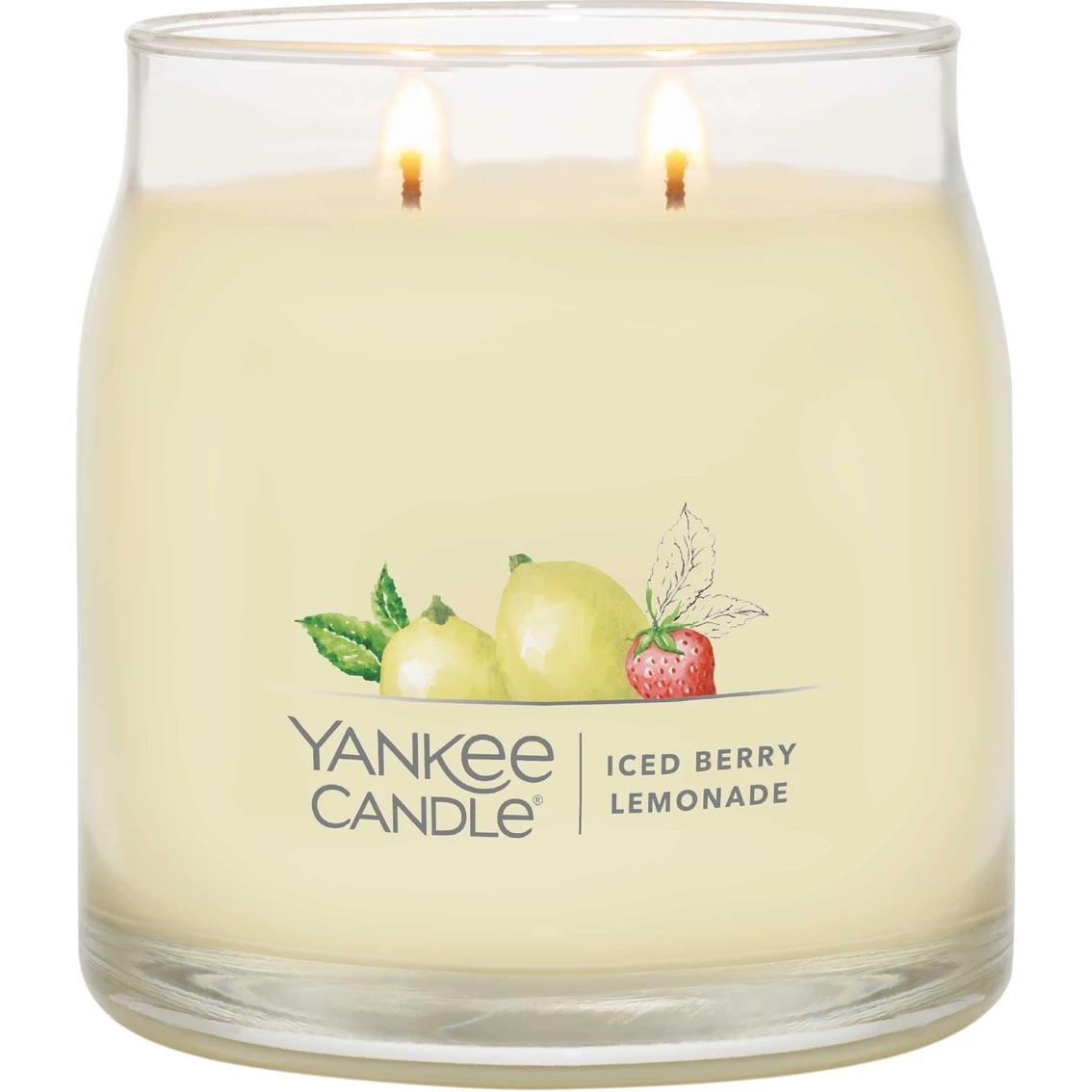 Brand new ⌛ Yankee Candle Iced Berry Lemonade Signature Medium Jar Candle ???? 2 Brand new ⌛ Yankee Candle Iced Berry Lemonade Signature Medium Jar Candle ???? - Image 2