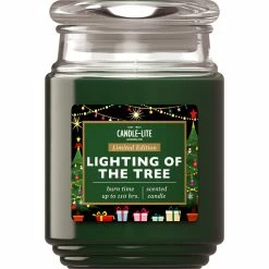 Wholesale ???? Candle-Lite Holiday Collection 18 Oz. Jar Candle Lighting Of The Tree ????