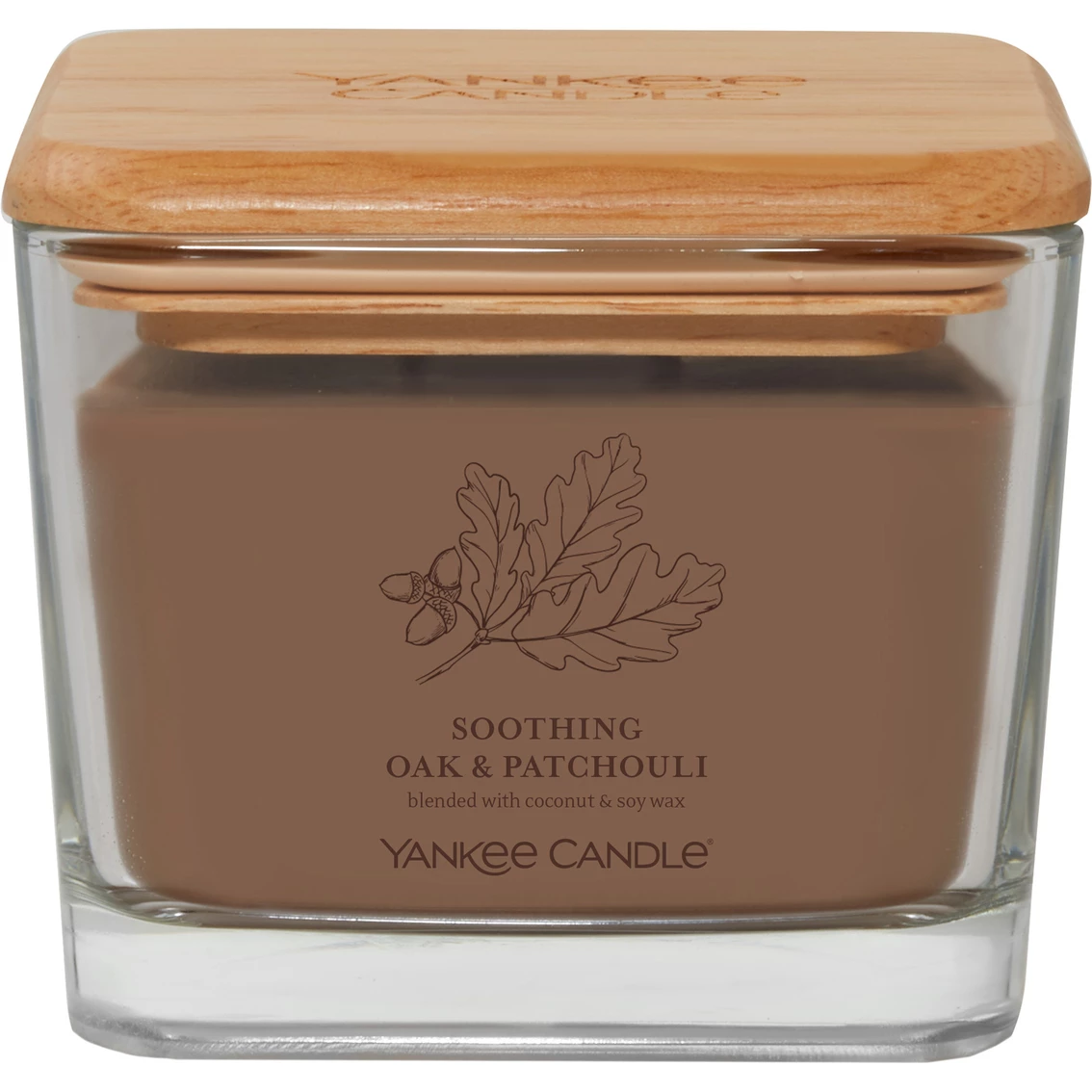New ❤️ Yankee Candle Soothing Oak And Patchouli Medium Well Living 3 Wick Square Candle ???? 1 New ❤️ Yankee Candle Soothing Oak And Patchouli Medium Well Living 3 Wick Square Candle ????