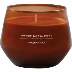 Deals ???? Yankee Candle Studio Collection Medium Pumpkin Banana Scone Candle ????