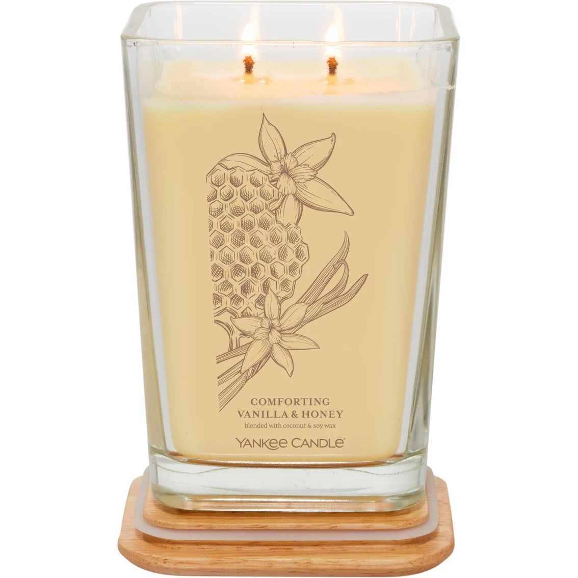 Best Sale ???? Yankee Candle Large Well Living Comforting Vanilla And Honey 2 Wick Square Candle ✨ 2 Best Sale ???? Yankee Candle Large Well Living Comforting Vanilla And Honey 2 Wick Square Candle ✨ - Image 2