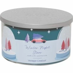 Best deal ???? Yankee Candle Winter Night Stars 3 Wick Candle ????