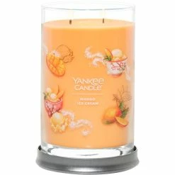 Alternative view of Cheapest ❤️ Yankee Candle Mango Ice Cream Signature Large Tumbler Candle ⭐