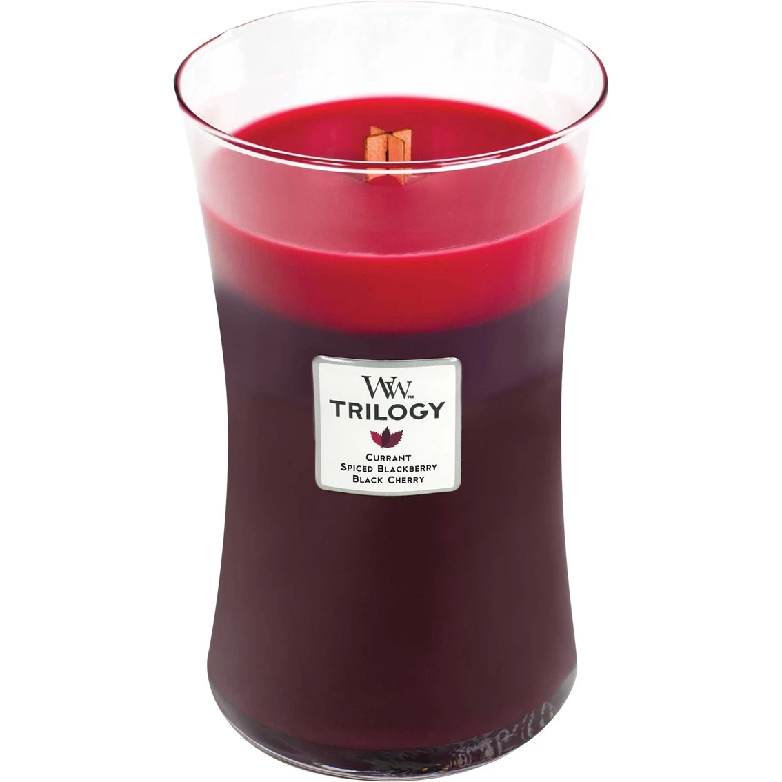 Brand new ???? WoodWick Trilogy Large Sun Ripened Berries Glass Candle ???? 1 Brand new ???? WoodWick Trilogy Large Sun Ripened Berries Glass Candle ????