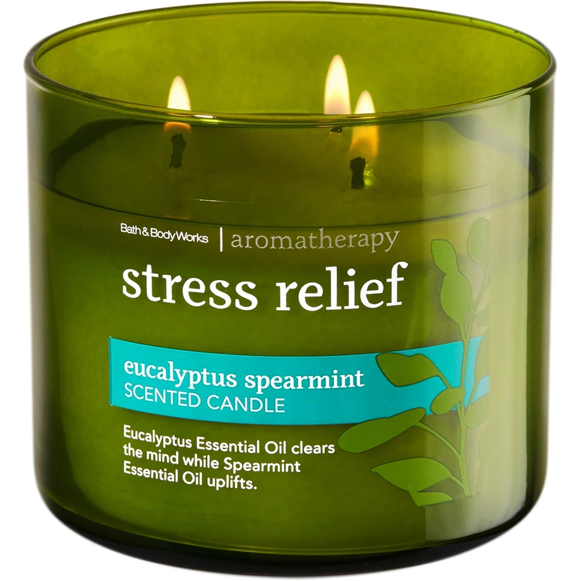 Promo ❤️ Bath & Body Works Aromatherapy Eucalyptus Spearmint 3 Wick Candle ???? 1 Promo ❤️ Bath & Body Works Aromatherapy Eucalyptus Spearmint 3 Wick Candle ????