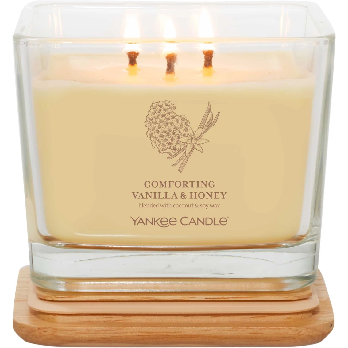 Top 10 ???? Yankee Candle Comforting Vanilla And Honey Medium Well Living 3 Wick Square Candle ???? 2 Top 10 ???? Yankee Candle Comforting Vanilla And Honey Medium Well Living 3 Wick Square Candle ???? - Image 2