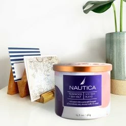 Outlet ???? Nautica Teakwood And Sea Salt 3 Wick Jar Candle ???? 5 Outlet ???? Nautica Teakwood And Sea Salt 3 Wick Jar Candle ???? -Default Template 4 unnamed file 378