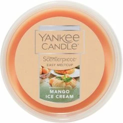 New ⭐ Yankee Candle Mango Ice Cream Melt Cup ????