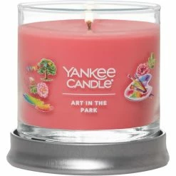 Alternative view of Brand new ???? Yankee Candle Art In The Park Signature Small Tumbler Candle ????