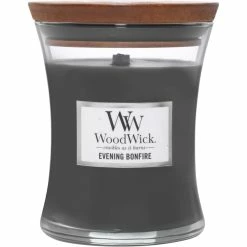 Coupon ???? WoodWick Wood Wick Evening Bonfire Medium Hourglass Candle ⌛