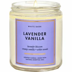 New ✔️ Bath & Body Works Lavender And Vanilla Single Wick Candle ????