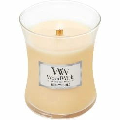 Alternative view of Cheap ???? WoodWick Honeysuckle Medium Hourglass Candle ????