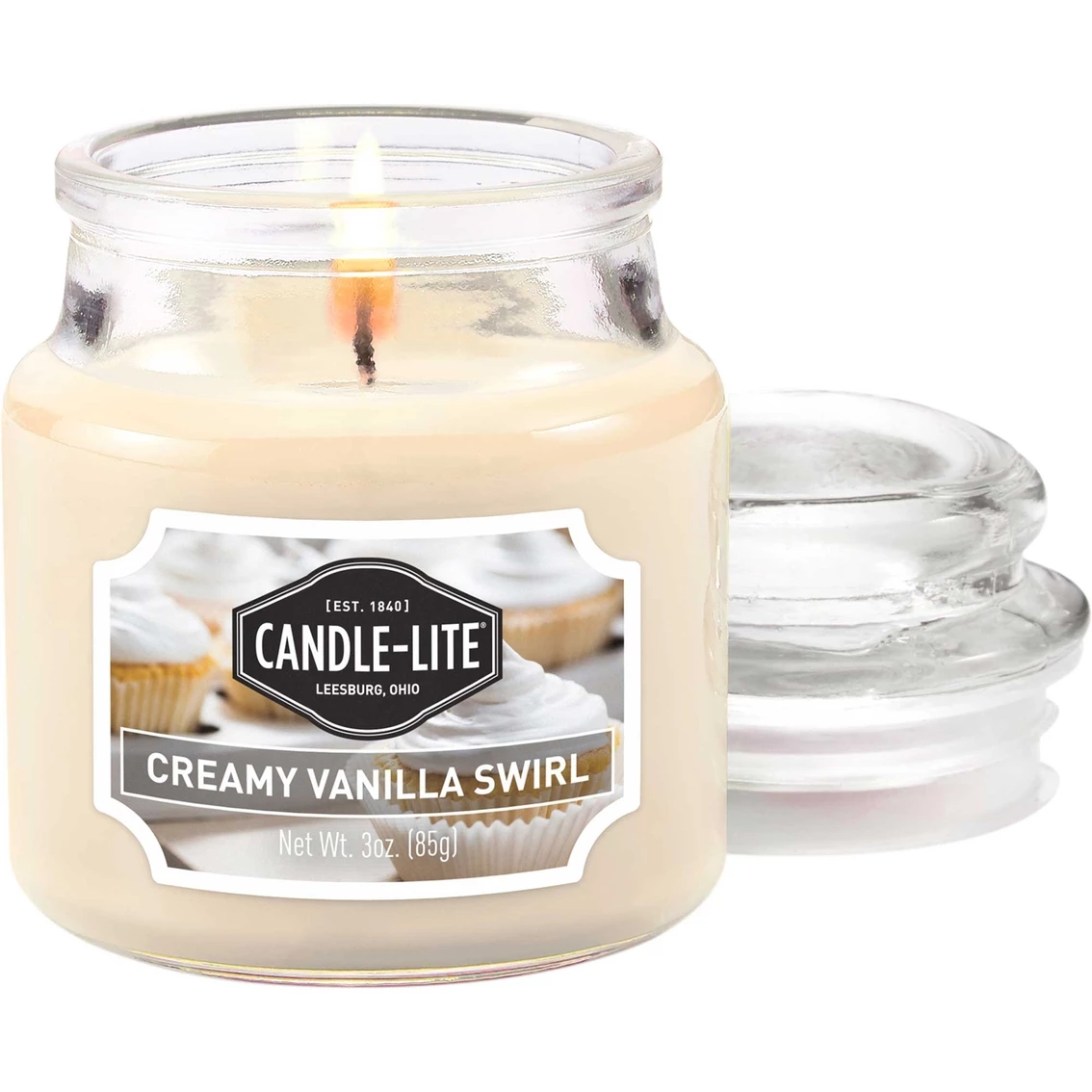 Hot Sale ???? Candle-lite Creamy Vanilla Swirl 3 Oz. Jar Candle ⌛ 1 Hot Sale ???? Candle-lite Creamy Vanilla Swirl 3 Oz. Jar Candle ⌛