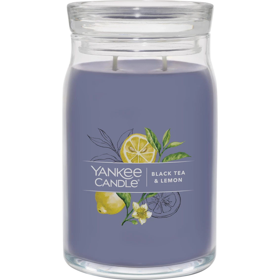 Hot Sale ???? Yankee Candle Black Tea And Lemon Signature Large Jar Candle ???? 1 Hot Sale ???? Yankee Candle Black Tea And Lemon Signature Large Jar Candle ????