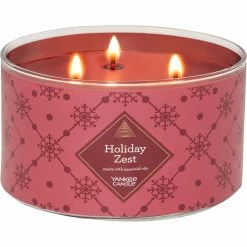 Alternative view of Cheap ???? Yankee Candle Holiday Zest 3-Wick Candle ✨