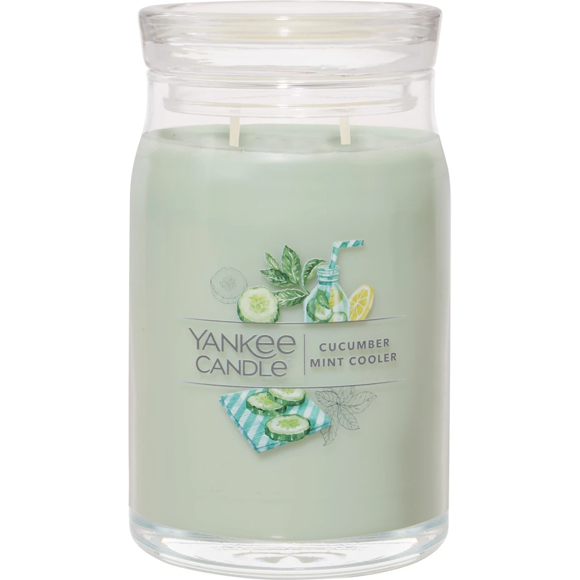Brand new ⌛ Yankee Candle Cucumber Mint Cooler Signature Large Jar Candle ???? 1 Brand new ⌛ Yankee Candle Cucumber Mint Cooler Signature Large Jar Candle ????