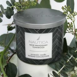 Cheapest ???? Nautica Noir Mahogany Teakwood 3 Wick Jar Candle ✔️ -Default Template 4 unnamed file 566