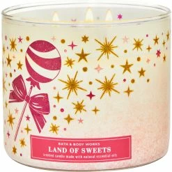 Promo ✔️ Bath & Body Works Nutcracker Decor 3-Wick Candle, Land Of Sweets ????