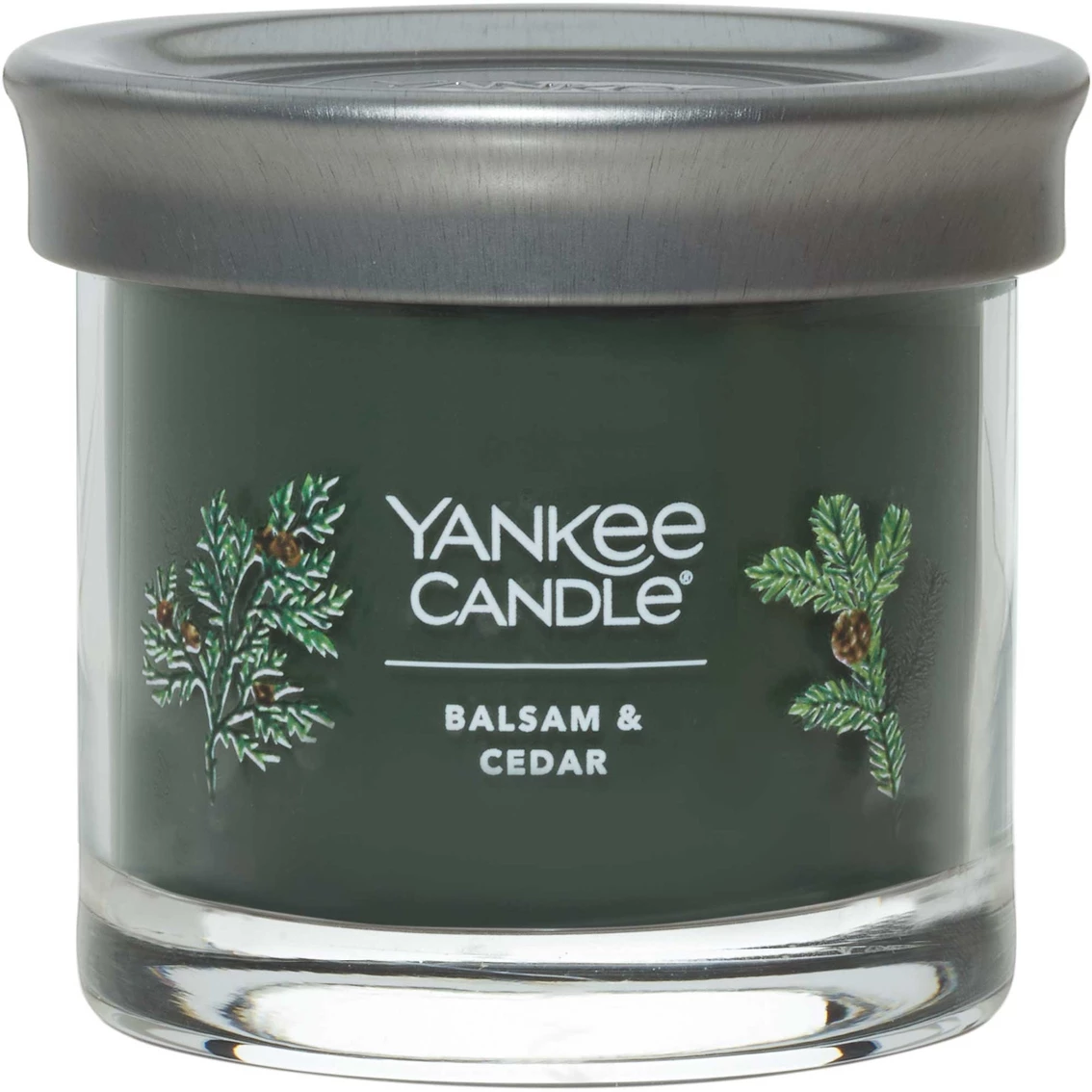 Outlet ???? Yankee Candle Balsam & Cedar Signature Small Tumbler Candle ???? 1 Outlet ???? Yankee Candle Balsam & Cedar Signature Small Tumbler Candle ????