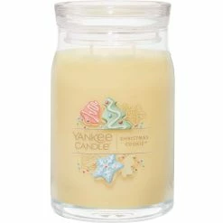 Deals ???? Yankee Candle ???? Christmas Cookie Signature Large Jar Candle ⌛