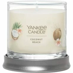 Alternative view of Coupon ???? Yankee Candle Coconut Beach Signature Small Tumbler Candle ⭐