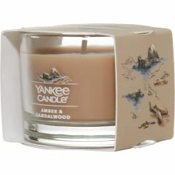 Alternative view of Buy ✔️ Yankee Candle Amber And ???? Sandalwood Filled Votive Mini Candle ????