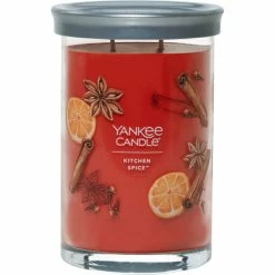 Outlet ???? Yankee Candle Kitchen Spice Signature Large Tumbler Candle ????