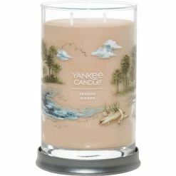 Alternative view of Discount ???? Yankee Candle Seaside Woods Signature Large Tumbler Candle ????