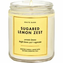 Cheap ???? Bath & Body Works Sugared Lemon Zest Single Wick Candle ⌛