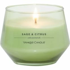 Alternative view of Hot Sale ⭐ Yankee Candle Studio Collection Medium Sage & Citrus Candle ????