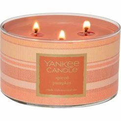 Alternative view of Cheap ???? Yankee Candle Spiced Pumpkin 3-Wick Candle ????