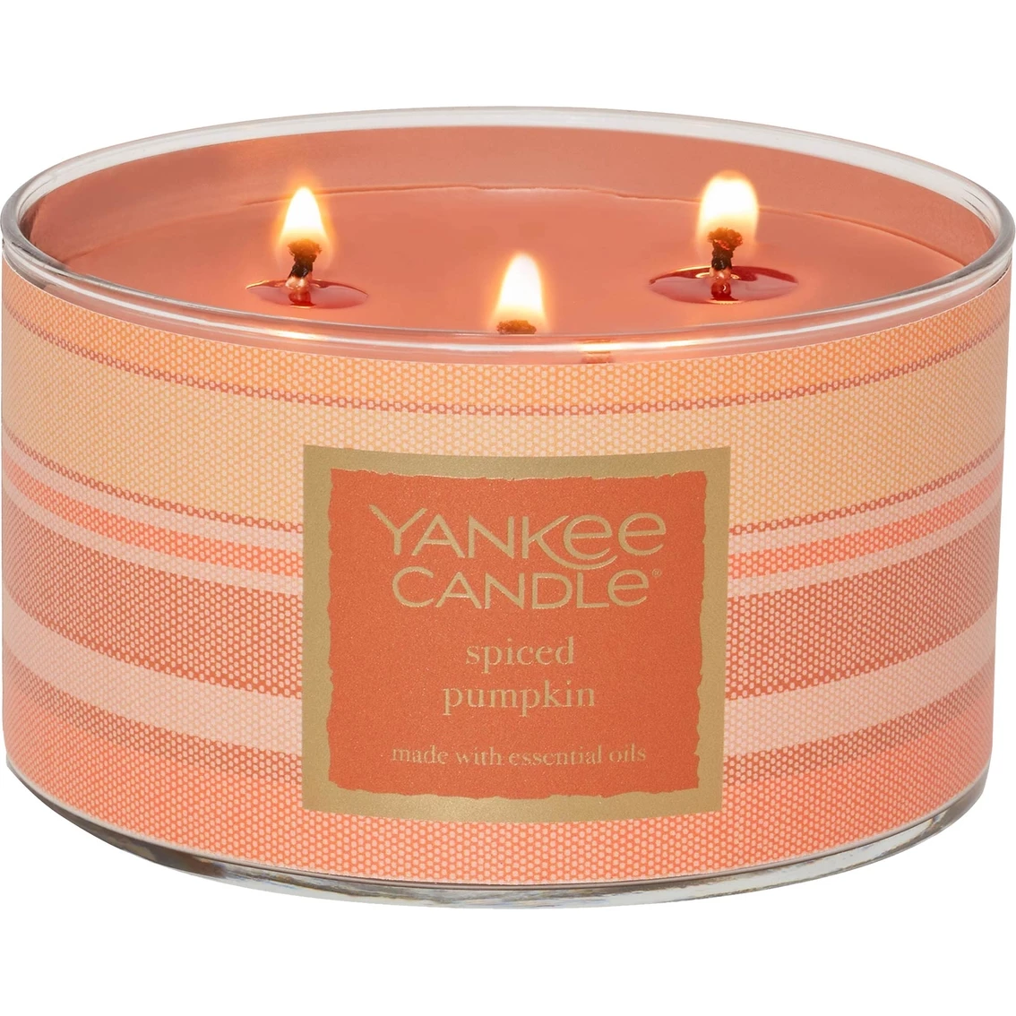 Cheap ???? Yankee Candle Spiced Pumpkin 3-Wick Candle ???? 2 Cheap ???? Yankee Candle Spiced Pumpkin 3-Wick Candle ???? - Image 2