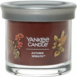 Promo ???? Yankee Candle Autumn Wreath Signature Small Tumbler Candle ????