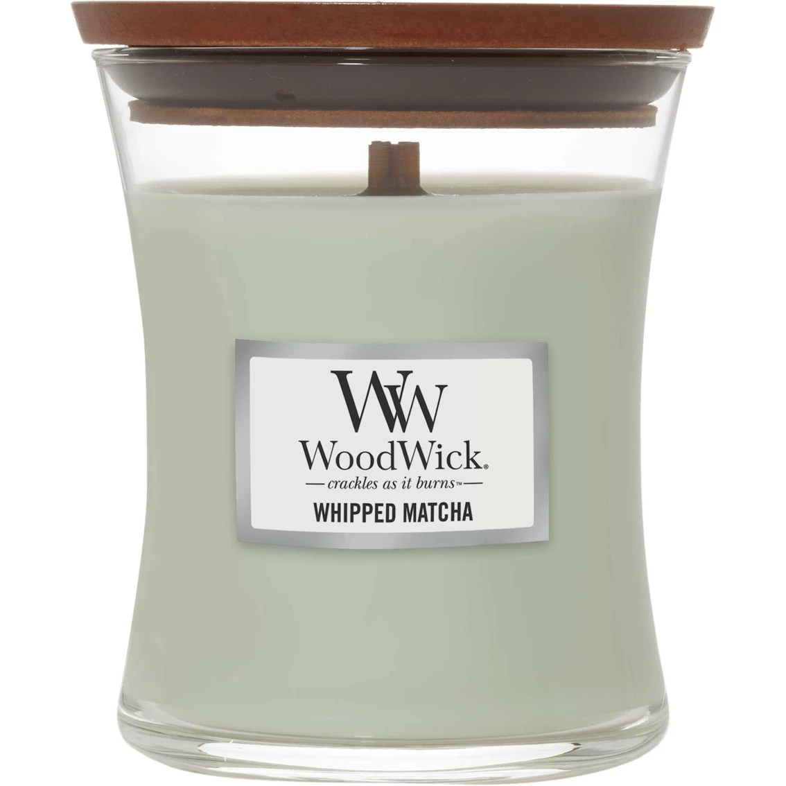 Promo ???? WoodWick Whipped Matcha Medium Hourglass Candle ???? 1 Promo ???? WoodWick Whipped Matcha Medium Hourglass Candle ????