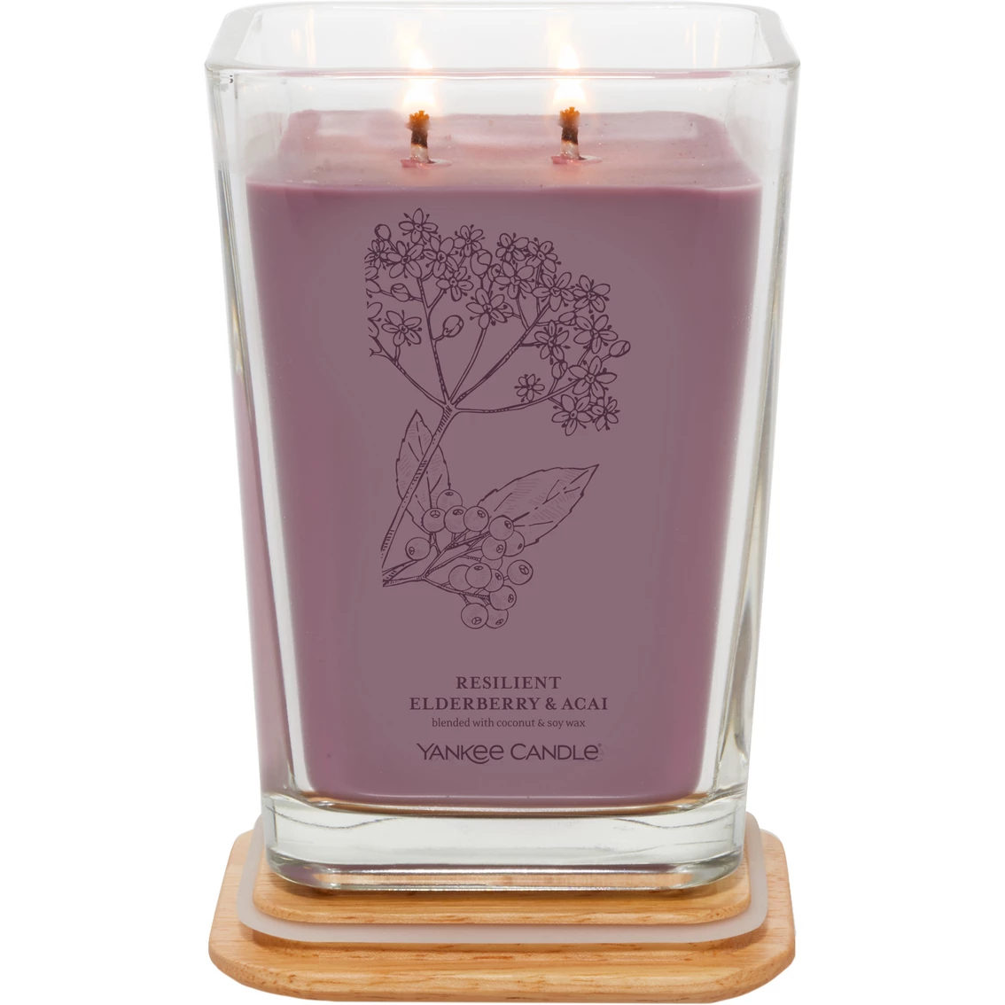 Budget ???? Yankee Candle Resilient Elderberry And Acai Large Well Living 2 Wick Square Candle ???? 2 Budget ???? Yankee Candle Resilient Elderberry And Acai Large Well Living 2 Wick Square Candle ???? - Image 2