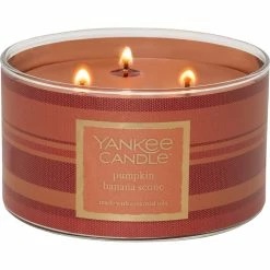 Alternative view of Buy ???? Yankee Candle Pumpkin Banana Scone 3-Wick Candle ????