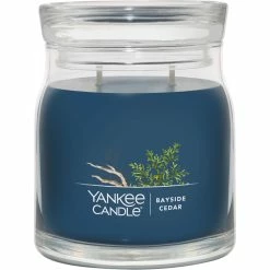 Deals ???? Yankee Candle Bayside Cedar Signature Medium Jar Candle ????