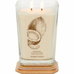 Alternative view of Best reviews of ???? Yankee Candle Renewing Coconut And Iris Large Well Living 2 Wick Square Candle ????