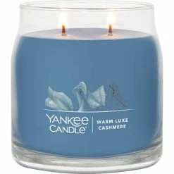 Alternative view of Discount ???? Yankee Candle Warm Luxe Cashmere Signature Medium Jar Candle ????
